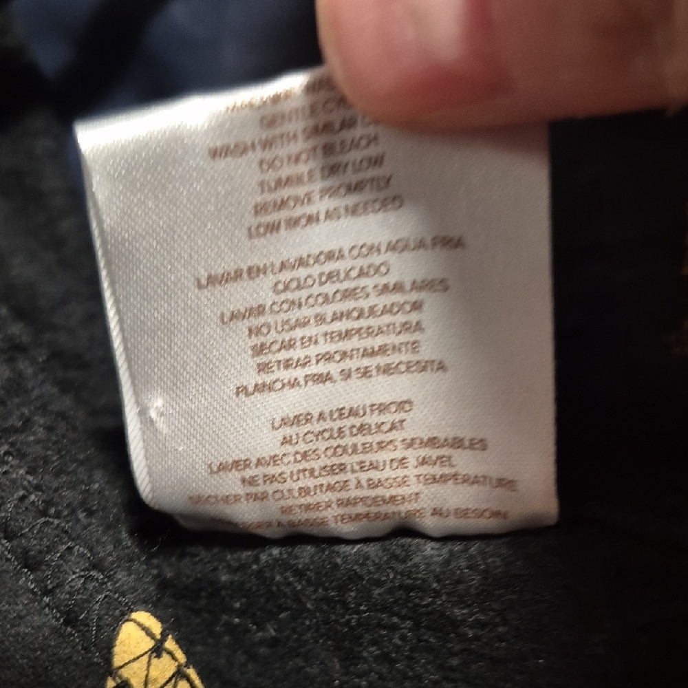Pusheen Black Hoodie with Yellow and Purple Accents - Picture 5 of 9